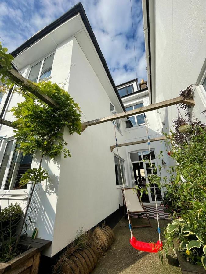テインマス Victorian Beach House With Parkingヴィラ エクステリア 写真